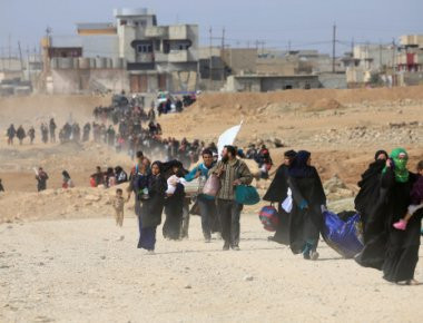 ΟΗΕ: «Ο όγκος των αμάχων που φεύγουν από τη Μοσούλη είναι ανήκουστος»